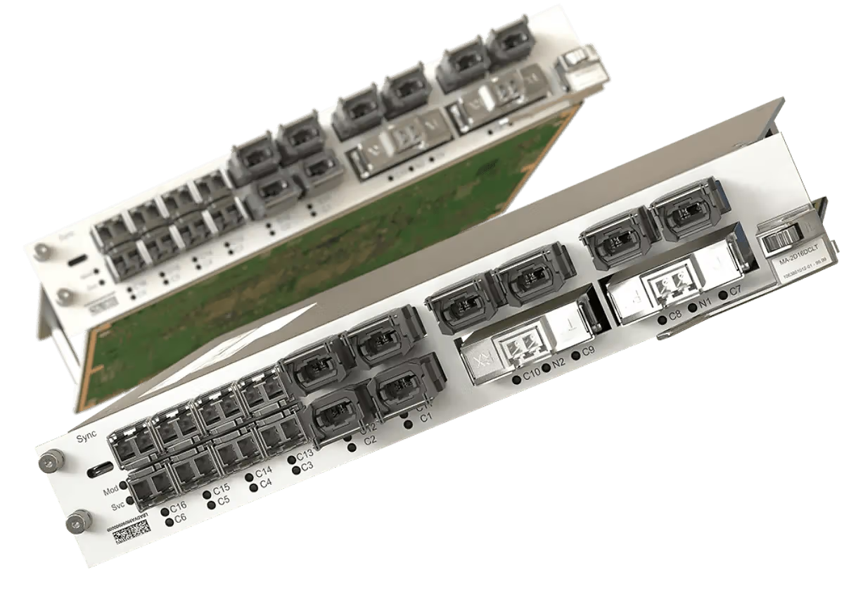 1063802161-01 ADVA F8/MA-2C5LT Open Fabric 400G Module