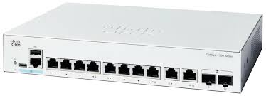 C1300-8T-E-2G – Cisco Catalyst 1300 8-Port GE Switch with External Power and 2x Combo Uplink Ports